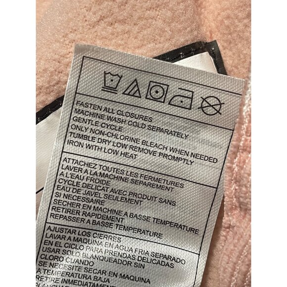 Jessica Simpson Infant Girls Pink Polka Dot Hooded Snowsuit Size 12M Warm Lined - Picture 6 of 6